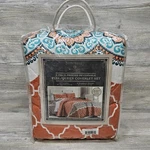 Sanctuary 3-PIECE Printed Reversible Full / Queen Coverlet Set Bed 2 Shams. Fixed Price $14.99.
