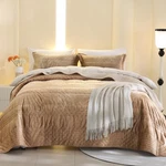 Bov Luxury California King Comforter Set 120X120,OVERSIZED Quilt Coverlet W. Fixed Price $90.25.