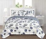 Great Bay Home 3 Piece Quilt Set With Shams. Soft All-season Microfiber Bedsprea. Fixed Price $197.99.
