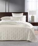 Hotel Collection Velvet Coverlet Set Full/queen 3 Pc Luxury Bedding Soft Quilt. Fixed Price $449.99.