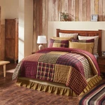 Vhc Connell King Quilt 97X106 Rustic/primitive. Fixed Price $189.95.