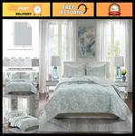 Trendy Paisley Quilt Set - Lightweight All Season Bedding, King/cal King, Cozy. Fixed Price $127.99.