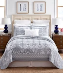 Southern Living Marissa Matelasse Coverlet W/shams Full/queen Blue $199 Nwt. Fixed Price $79.95.