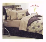 Standard Pillow Sham Harmony Dark Purple Floral Serenity Home Collections. Fixed Price $19.99.