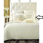 2PC International Concepts Incline Tufted Standard Sham Set Ivory Cream $100. Fixed Price $49.95.