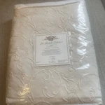 Vintage La Rochelle Collection Tilia King Coverlet Beige 108 X96. Fixed Price $150.00.