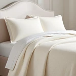 Linea Casa Sferra Matelasse Coverlet Bedspread Shams King Ivory Cream Jacquard. Fixed Price $113.99.