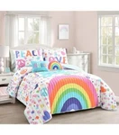 Lush Decor Unicorn Rainbow Quilt Set - Twin Size Magical Bedding!. Fixed Price $16.49.
