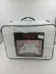 Juicy Couture Home King 3 Piece Shaggy Comforter Bed Set White Faux Fur Plush. Fixed Price $94.99.