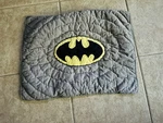 Pottery Barn Kids 1 Batman Comics Signal Standard Size Pillow Sham Quilted. Fixed Price $18.00.