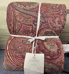 Levtex Home Spruce Red Quilt Set King. Fixed Price $145.00.
