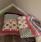 Thalia Quilted Bedding Set 2PIECE Twin/xl Tango One. Fixed Price $45.00.
