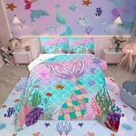 Erosebridal Twin Comforter Girls, Mermaid Bedding Sets Girls.... Fixed Price $32.62.