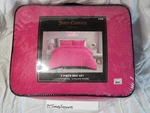 Juicy Couture Shaggy Faux Fur Comforter Set King Hot Pink Nwt. Fixed Price $99.95.
