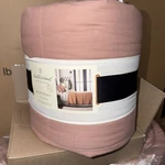 Up- Hearth & Hand With Magnolia Box Stitch Solid Quilt Full / Queen Copper. Fixed Price $44.50.