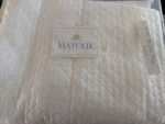 Matouk Queen Matelasse Coverlet Quilt Nadia 500 Tc New White Bloomingdale's. Fixed Price $229.99.