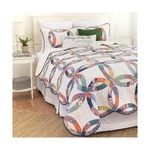 C&f Home Heritage Double Wedding Ring Patchwork Premium 3-PIECE Kin... Fast Ship. Fixed Price $275.81.