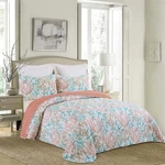 Oceanaire Seafoam Queen Or Full Size Reversible Quilt Bedspread. Fixed Price $199.99.