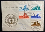 1962 Berlin Ddr East Germany First Day Cover To Koln National Defense Forces. Fixed Price $49.99.