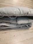 Pottery Barn Cozy Cloud Quilt Full/queen Chambray Blue. Fixed Price $129.99.