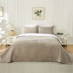 Velvet Queen Size, 3 Piece Soft Quilted Bedding Set, 2 Matching Pil.... Fixed Price $81.88.