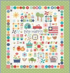 Lori Holt Bee Happy Quilt Pattern Book. Fixed Price $19.99.