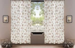 Dada Bedding Set Of 2-PIECES Hint Mint Dainty Floral Pink Roses Cottage Sheer. Fixed Price $70.99.