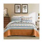 Sahsahcasa King Size, 100% Cotton Boho Quilt, Bedding Set Be.... Fixed Price $143.80.