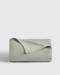 Nwt Quince Luxury Organic Cotton Bed Blanket King Cal Dried Sage. Fixed Price $79.00.