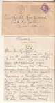 1936 Cover & Letter Susan Cole Hotel Wyoming Orlando Fl East Kingston Nh. Fixed Price $5.00.