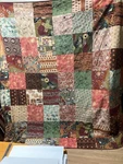 Collectable Vintage Aboriginal Motif Patchwork Quilt (double Sided). Fixed Price $699.82.