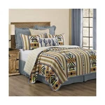 Paseo Road By Hiend Accents Pontiac 3 Piece Quilt Set With Pillow Shams, Supe.... Fixed Price $261.30.