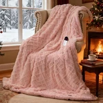 Electric Throw Heated Blanket-super Soft With 6 Fast Heating Lev.... Fixed Price $58.99.