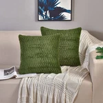 Yusoki Luxury Faux Fur Throw Pillow COVERS-18 X18,SET Of 2-DECORATIVE Fuzzy F.... Fixed Price $31.67.