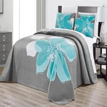 Grand Linen 3-PIECE Fine Printed 90 X 88 Quilt Set Reversible Bedspread. Fixed Price $60.84.