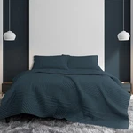 Finley Navy 3 Pcs Quilted Coverlet Set Queen/king By Ardor. Fixed Price $94.16.