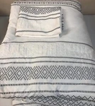 Bedsure Collections 2 Pc Comforter Set. Size: Twin (68 X88 ). Color: Black/white. Fixed Price $35.00.