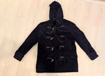 Lauren Ralph Coat Women Black Corduroy Quilt Lined Hooded Toggle Jacket. Fixed Price $31.50.