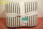 Pillowfort Full/queen Chambray Stripes Kids' Quilt Black Striped. Fixed Price $44.99.