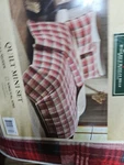 Woolrich WR14-1785 Tasha Quilt Mini Set Red,full/queen. Fixed Price $80.00.