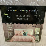 Urban Playground All Seasons Helaine Pink Quilt Set - 3 Piece Soft Brushed Mi.... Fixed Price $44.95.