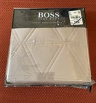 Hugo Boss Tribeca Taupe Standard Cotton Pillow Sham Case Cover 20 X 26 New. Fixed Price $29.95.