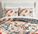 New Pottery Barn Jamie Reversible Quilt Full/queen. Fixed Price $168.88.