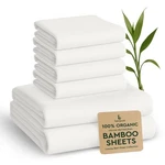 Bampure Bamboo Sheets Queen 6 Pc Viscose. Fixed Price $179.99.