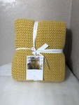 Levtex Mills Waffle Textured 3-PIECE King Quilt Set Cozy Comfort Yellow New. Fixed Price $120.00.