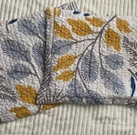 Set Of 2 Exq Home Quilted Floral & Nature Pillow Cases. Fixed Price $7.95.