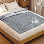 Tisancy King Size Waterproof Blanket For Bed Couch, 80'' X 60'' Double Side Leak. Fixed Price $51.19.