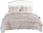 Greenland Home Fashions Quilt Set King Size Multicolor Machine Washable 3-PIECE. Fixed Price $201.77.