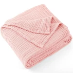 Carriediosa 100% Cotton Muslin Throw Blanket 70" X 80" Twin Size 4-LAYERS. Fixed Price $58.88.