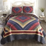 Donna Sharp Chesapeake King Quilt Set Country Cottage Farmhouse Floral Bedding. Fixed Price $209.95.